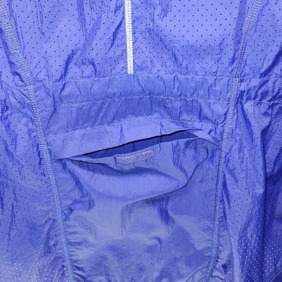 Athleta Purple Packable Distance Zip Up Wind Jacket MEDIUM Athleisure - Picture 5 of 10